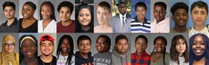 ETHS Students of the Month for October. 